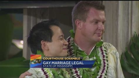federal judge strikes down miss gay marriage ban