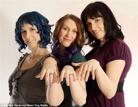 three lesbian women break record to become first married threesome couple gistmania