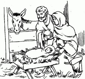 printable nativity scene coloring pages coloringmecom
