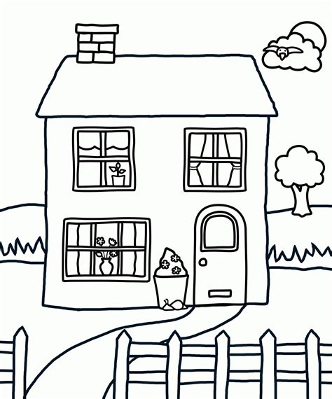 home coloring pages  kids clip art library