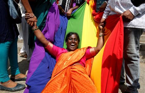 in photos how lgbt indians celebrated the legalization of gay sex