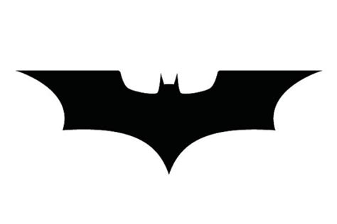 batman logo  dark knight laser cut dxf file   vectors file
