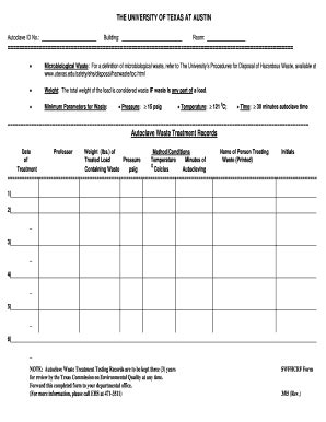 printable autoclave log sheet templates prntbl