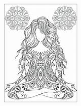 Chakra Coloring Pages Getdrawings sketch template