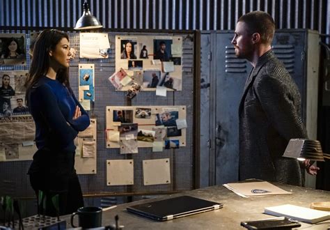 Arrow Oliver And Emiko Work Together In New Photos From Season 7
