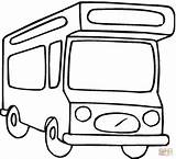 Bus Coloring Pages Camper Van School Hippie Printable Color Wheels Kids Clipart Sheets Drawing Presentations Websites Reports Powerpoint Projects Use sketch template