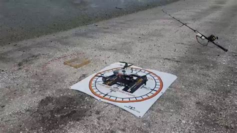 aerokontiki fishing drone bait launching board youtube