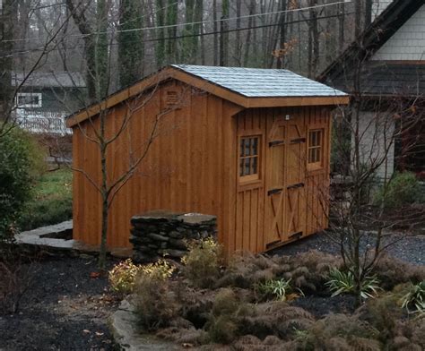 rustic salt box rustic shed outdoor structures shed