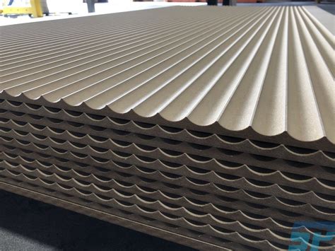 mdf fluted detail scandinavian profiles machining fabricating building materials