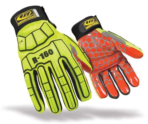 ringers gloves   super hero grip  vis  protecta vision australia