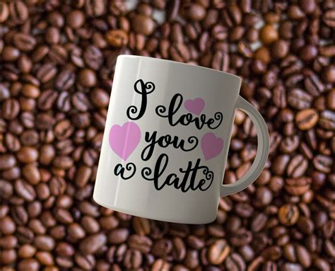 love   latte designs svg dxf  cut file  etsy