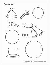 Snowman Printable Coloring Firstpalette Pages Build Kids Winter Crafts Template Own Snow Man Christmas Templates Preschool Paper Pdf Activities Clipart sketch template