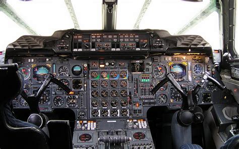 Wallpaper Vehicle Airplane Cockpit Concorde Aviation