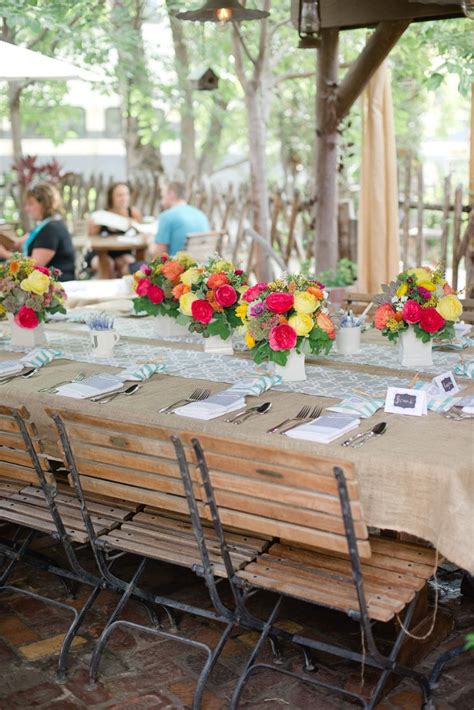 Burlap Tablecloth Country And Western Bridal Shower
