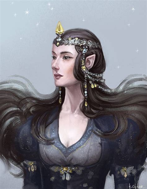 luthien tinuviel  tottor luthien character portraits character
