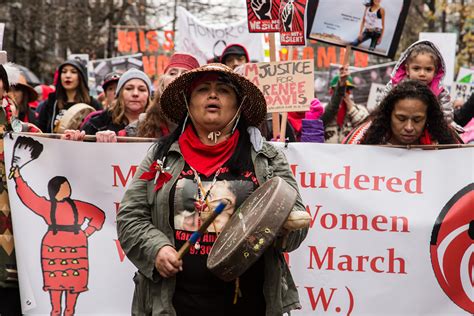 Murdered And Missing Indigenous Women Activists Speak Solidarity And