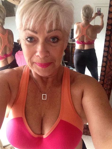 denise welch 56 proudly poses in her bikini as she
