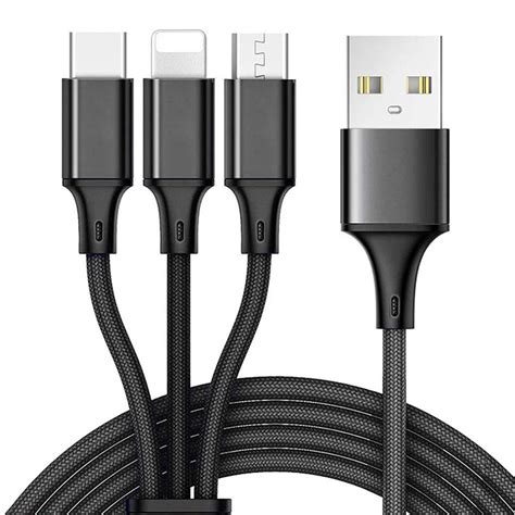 usb charging cable ft multi chord charger black sirius survival