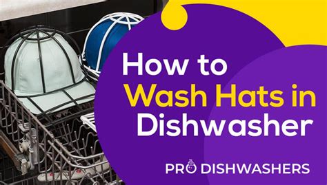 wash baseball cap  dishwasher   quick steps