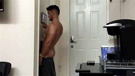 another fit hung latino visits the gloryhole gay porn 1c