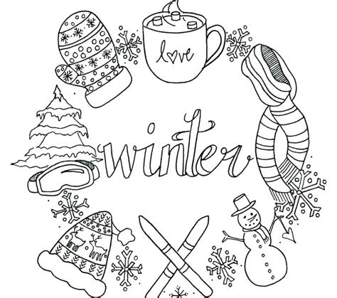 coloring pages  winter  getcoloringscom  printable