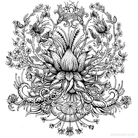 flower drawings  full image
