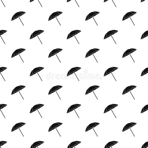 umbrella pattern simple style stock illustration illustration