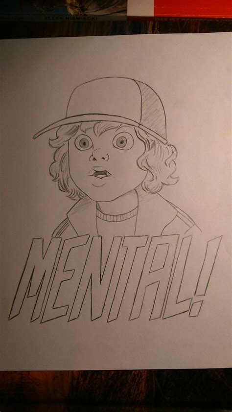 I Draw Dustin From Stranger Things Desenhos Netflix