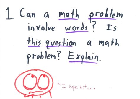 word problem problem math  bad drawings