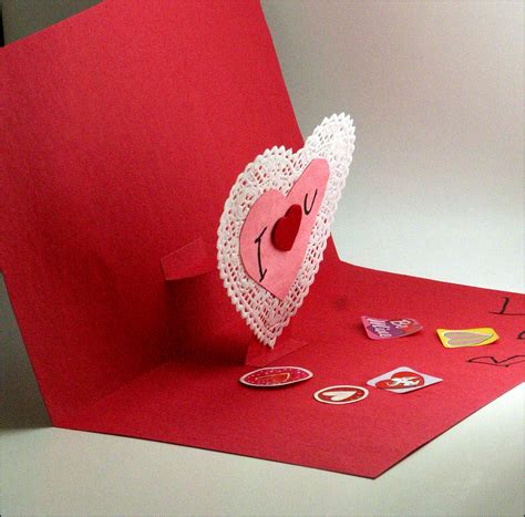 mamas  muse easy pop  valentines day card kids craft
