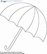 Regenschirm Quilt sketch template