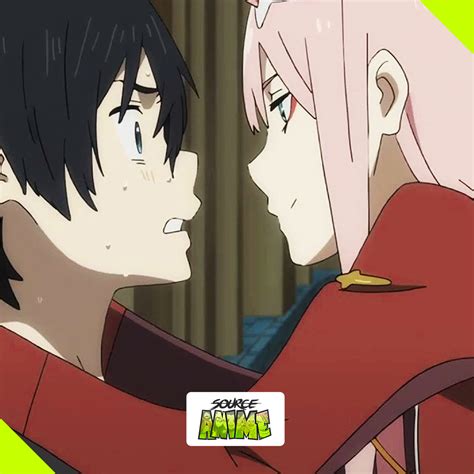 Hiro And Zero Two From Darling In The Franxx Source Anime