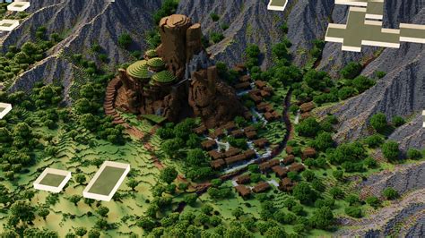 giant tree speedbuild minecraft map