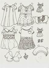 Maxine Mable Paper Colored Part Missy Dolls Miss sketch template