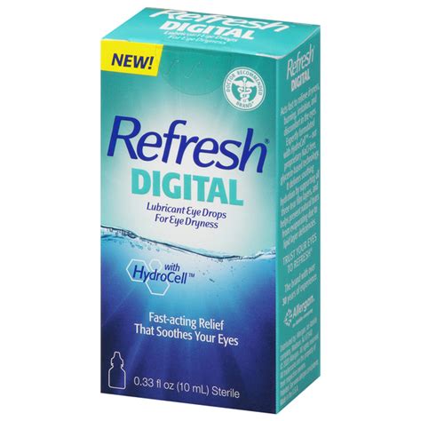 Refresh Digital With Hydrocell Lubricant Eye Drops Hy Vee Aisles Free