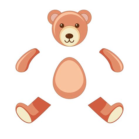 images  printable teddy bear sewing pattern teddy bear