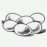 Eggs Drawing Scrambled Clipartmag sketch template