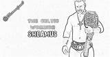 Sheamus sketch template