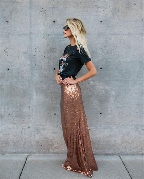 Cute Maxi Skirts Casual Skirt Outfits Pretty Outfits Cute Outfits