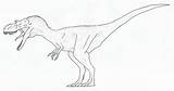 Gorgosaurus Deviantart sketch template