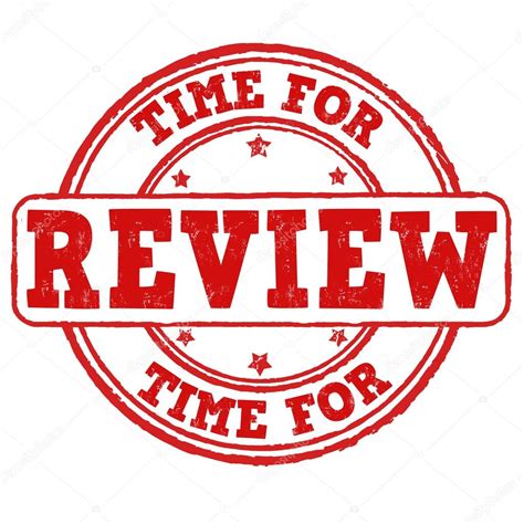 time  review stamp stock vector image  croxanabalint