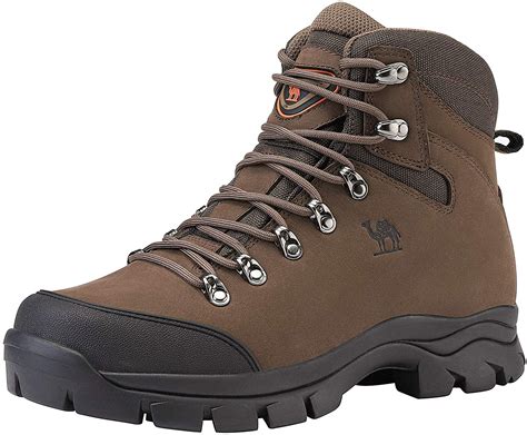 camel crown mens hiking boots outdoor trekking backpacking boot mid hiker boot  ebay