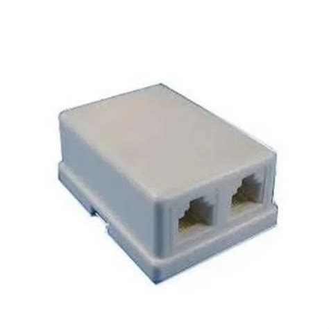 modular landline surface box  rs piece modular electrical box   delhi id
