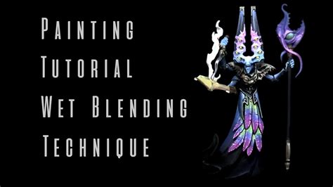 wet blending technique tutorial youtube