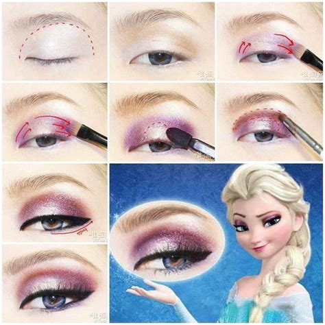 💜elsa S Purple Eye Makeup Tutorial So Gorgeous Must Try ️ Elsa