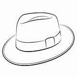 Hat Fedora Drawing Panama Clipart Hats Sketch Draw Template Women Men Fadora Coloring Winter Clipartbest Clipground Google Tattoo sketch template