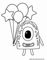 Monster Coloring Pages Cute Monsters Kids Silly Little Printables Just Cutest Aren These Loving Funlovingfamilies sketch template