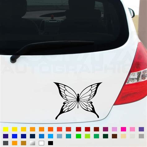 buy fear7fx butterfly sticker decal car window bumper sticker jdm