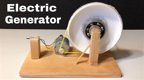 electric generator  home easy  build youtube