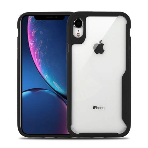 apple iphone xr case  insten vista hard plasticsoft tpu rubber dual layer shock